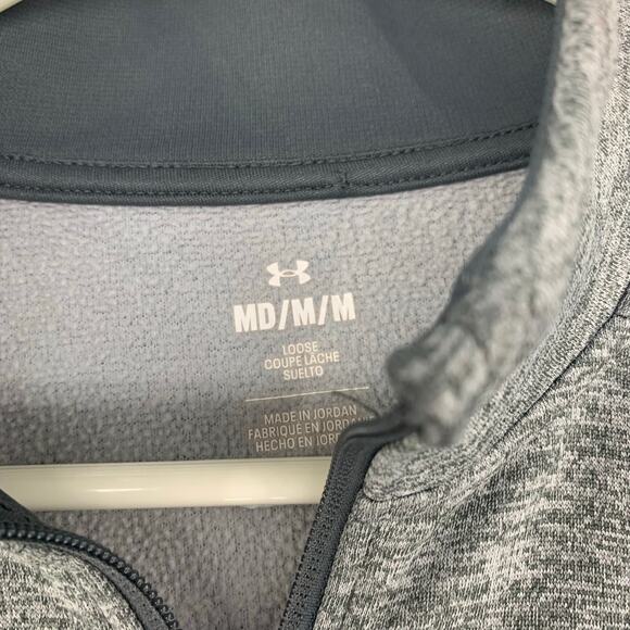 Under Armour Men's Fleece Twist Quarter Zip Pullover Size M - Picture 10 of 15